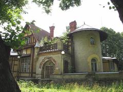 Historic Gausswald Dach House on Kamenny Island