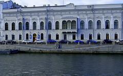 Descent to the Fontanka River in Tsentralny District, St. Petersburg