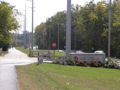 Hike and bike trail at Ulysses S Grant National Historic Site