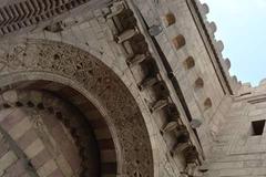 Ancient Egyptian monument on Al Muizz Street in El Hussien area