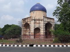 Sabz Burj in Old Delhi near Humayun's Tomb