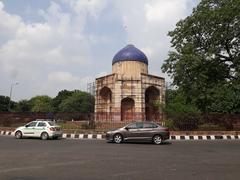 Sabz Burj in Old Delhi near Humayun's Tomb