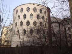 Melnikov's house back view in Moscow, Russia