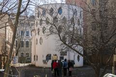 Melnikov House in Krivoarbatskiy Lane, Russia