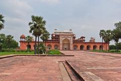 Tomb of Akbar the Great in Sikandra, Agra