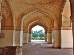 Akbar's Tomb in Agra, India