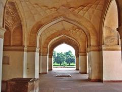 Akbar's Tomb in India