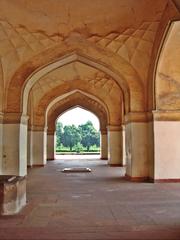 Akbar's Tomb, a historical monument in Agra, India, famous for its Mughal architecture