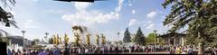 Fountain Friendship of Nations in Moscow