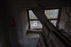 View of 'Friendship of Nations' fountain from top tier window of Central Pavilion at VDNKh