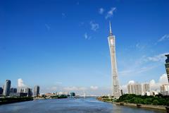 Guangzhou new landmark scenery