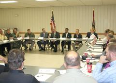 Agriculture Secretary Tom Vilsack speaking to farmers, ranchers, and business owners in Kansas City on Nov. 10, 2011