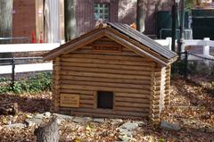 Staten Island Chuck's house at the Staten Island Zoo