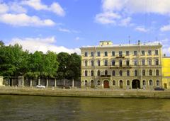 Complex of residential houses of Tarasovs on Fontanka embankment in St. Petersburg