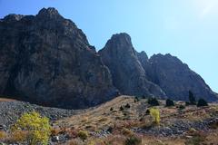 Protected area in Kazakhstan with mountainous landscape