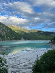 Big Almaty Lake in Kazakhstan