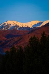 Ile Alatay mountains in Kazakhstan