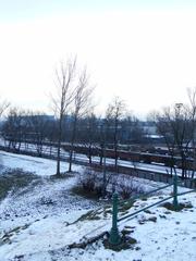 View from Wanda Mound in winter