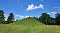 Wanda Mound view Nowa Huta Kraków Poland