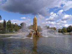 Golden Ear of Corn at VDNKh, Moscow