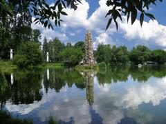 Golden Ear fountain in Russia