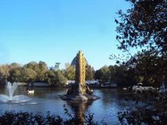 Golden Ear Fountain in Moscow