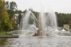 Fountain Golden Spike cultural heritage object in Russia