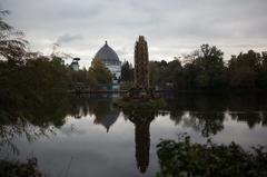 VDNKh Third Kamensky Pond Golden Ear fountain