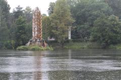 Golden Ear fountain at VDNKh in Moscow