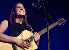 Grace Enger performing at Hollywood Palladium