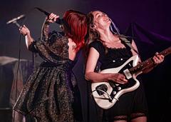 Donna Missal performing at the Hollywood Palladium