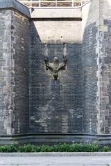 Hauptkirche St. Nikolai in Hamburg-Altstadt, detail of the choir exterior