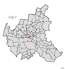 Location of Nikolairuine in Hamburg