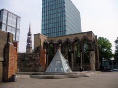 mahnmal St. Nikolai architectural monument in Hamburg