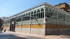 Skyline of Oviedo, Spain with historic and modern buildings