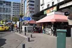 Athens cityscape near Omonoia Square