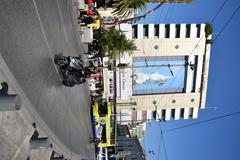 view of Athens around Omonoia Square