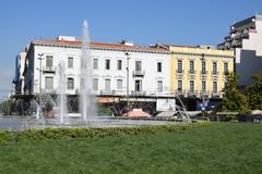 View of Athens near Omonoia Square