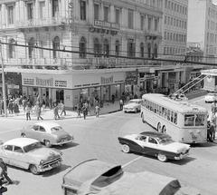 Omonia Square in Athens during the 1960s