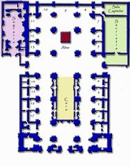 Jaen Cathedral floor plan