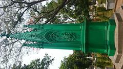 Green tomb of Major General J.J. Perie at Museum Taman Prasasti, Jakarta