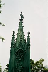 Green monument in Taman Prasasti