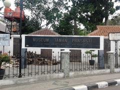 Plaque of Taman Prasasti Museum