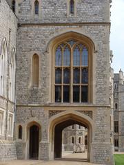 Windsor Castle in England on a clear day