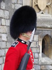 Windsor Castle, a historic architectural landmark in England