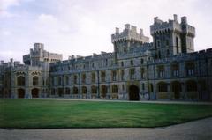 Lawn in the Upper Ward at Windsor Castle