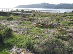 Torre de San García with Getares Bay in the background