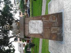 Bust of Argentine general José de San Martín in Parque Argentina, Santiago de Surco, Lima