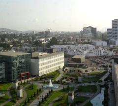 Skyline of Surco, Lima, Peru