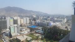 Aerial view of Lima from Capital Derby Building